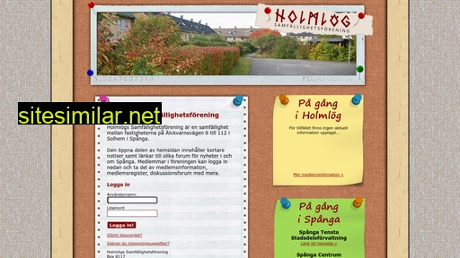 holmlog.se alternative sites