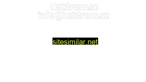 holstrom.se alternative sites