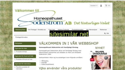 homeopathuset.se alternative sites