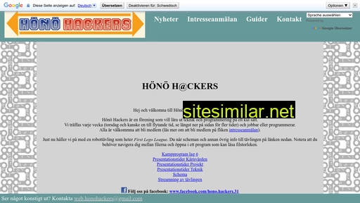 Honohackers similar sites