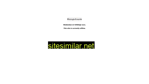 hospitium.se alternative sites