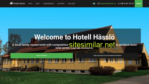 hotelhasslo.se alternative sites