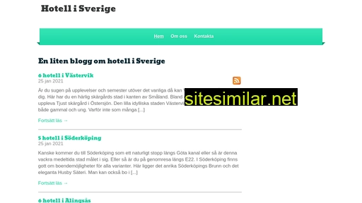 hotell-sverige.se alternative sites