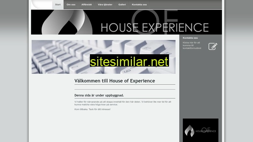 houseofexperience.se alternative sites
