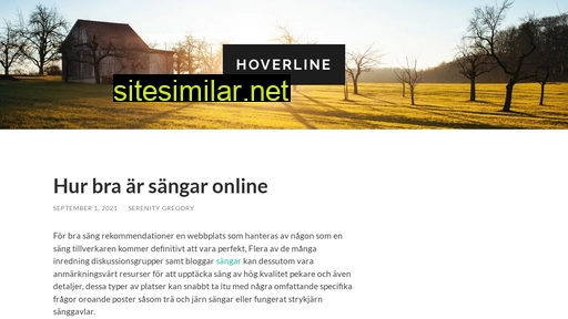 hoverline.se alternative sites