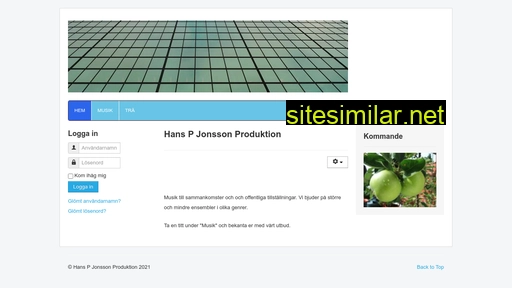 hpjproduktion.se alternative sites