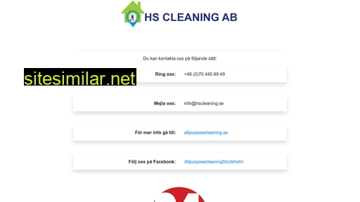 hscleaning.se alternative sites