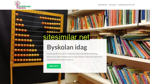 huddungebyskola.se alternative sites