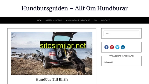 hundbursguiden.se alternative sites