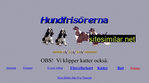 hundfrisor.se alternative sites
