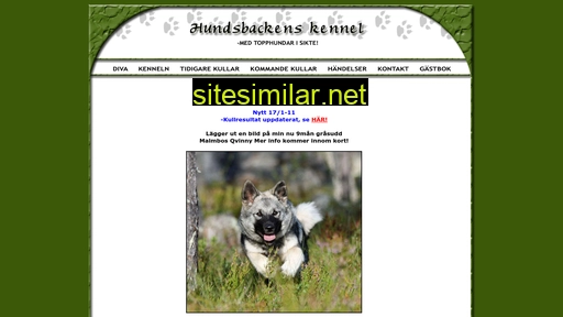 hundsbackenskennel.se alternative sites