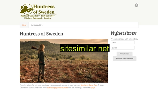 Huntressofsweden similar sites