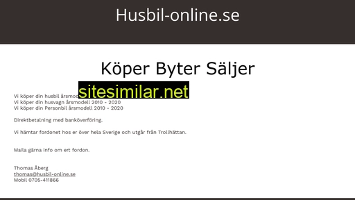 Husbil-online similar sites