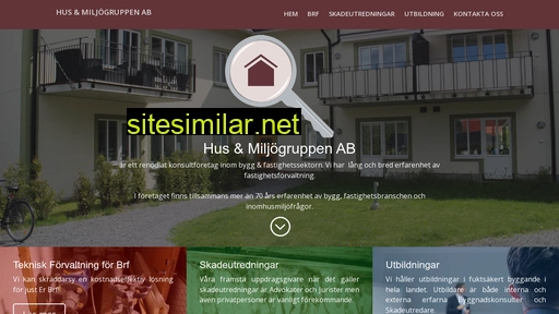 husmiljogruppen.se alternative sites