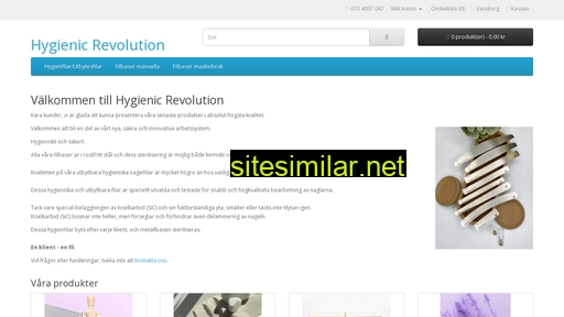 hygienicrevolution.se alternative sites