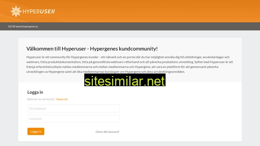 hyperuser.se alternative sites