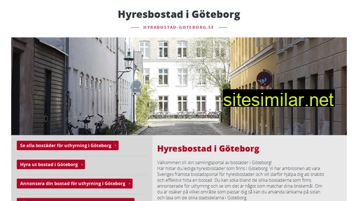 hyrabostad-goteborg.se alternative sites