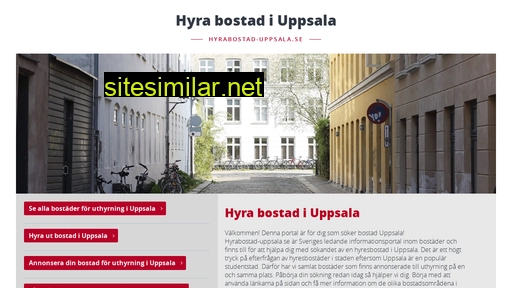 hyrabostad-uppsala.se alternative sites