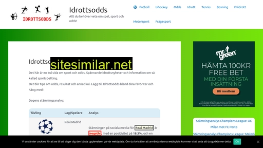 idrottsodds.se alternative sites