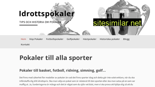 idrottspokaler.se alternative sites