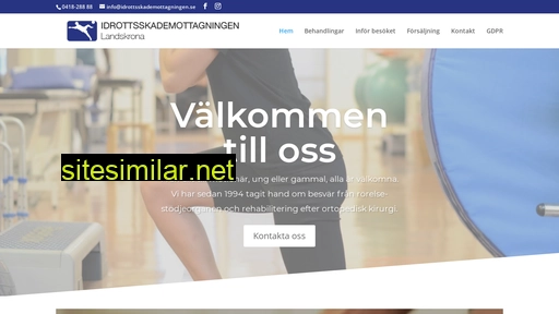 idrottsskademottagningen.se alternative sites