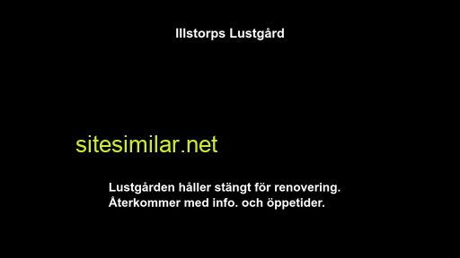 illstorpslustgard.se alternative sites