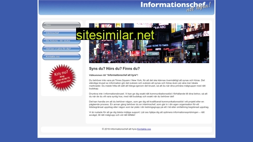 Informationschef similar sites