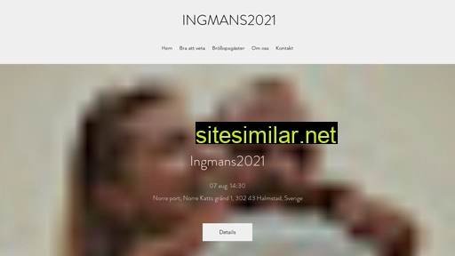 Ingmans2021 similar sites