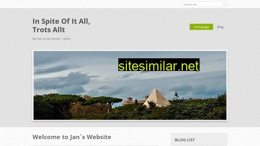 in-spite-of-it-all-trots-allt.se alternative sites