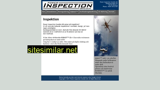 inspectionsweden.se alternative sites
