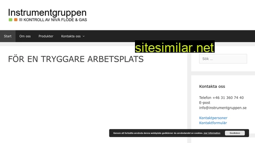 instrumentgruppen.se alternative sites