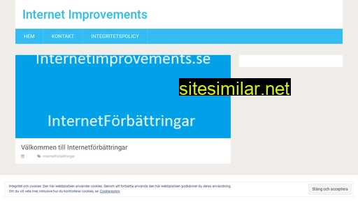 Internetimprovements similar sites