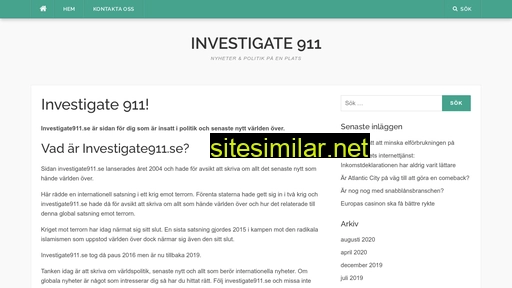investigate911.se alternative sites