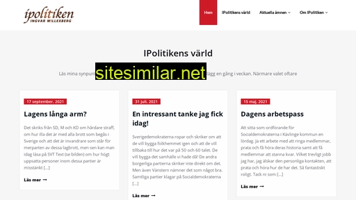 ipolitiken.se alternative sites