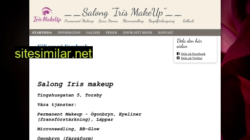 iris-makeup.se alternative sites