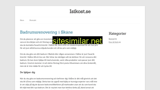 isikost.se alternative sites