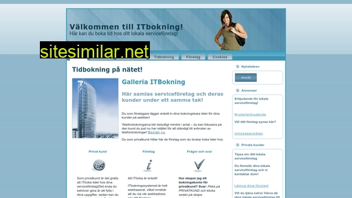 itbokning.se alternative sites