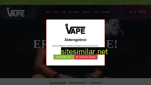 ivape.se alternative sites