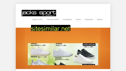 jackssport.se alternative sites