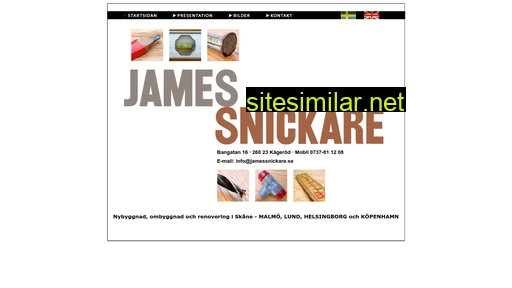 jamessnickare.se alternative sites