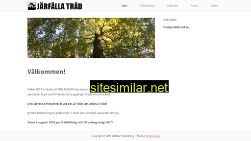 jarfallatrad.se alternative sites