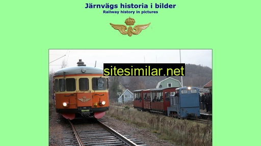 Jarnvagshistoria similar sites