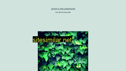 Jessicaerlandsson similar sites