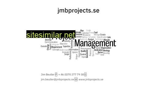 jmbprojects.se alternative sites