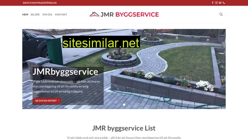 Jmrbyggservice similar sites