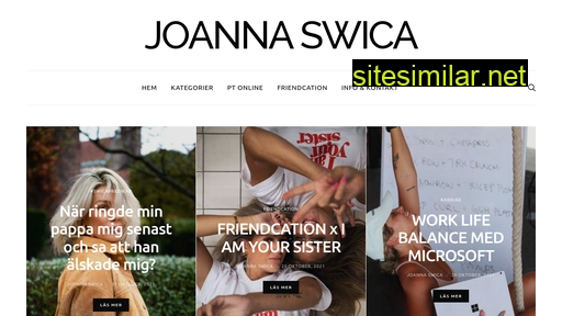 joannaswica.se alternative sites