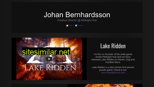 Johanbernhardsson similar sites