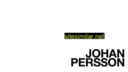 Johanpersson similar sites