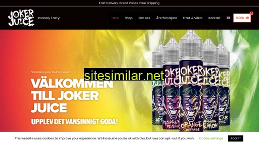 jokerjuice.se alternative sites