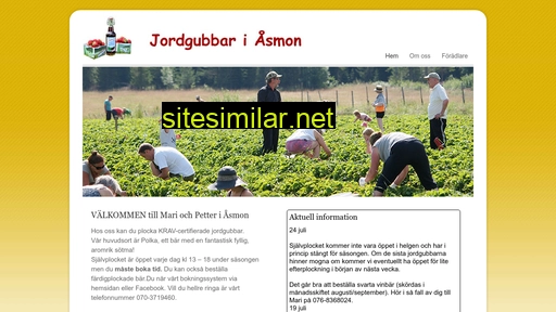 jordgubbariasmon.se alternative sites